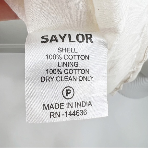 SAYLOR Flynn Dress Red Cut Out Maxi Tassel Revolve Small S - Picture 6 of 6